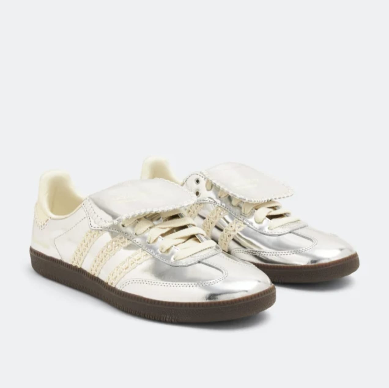ADIDAS'' SAMBA X WALES BONER SILVER LTD EDTN ''
