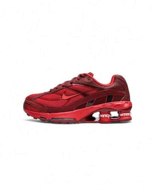 NIKE'' SHOX 2025 RED GREY''