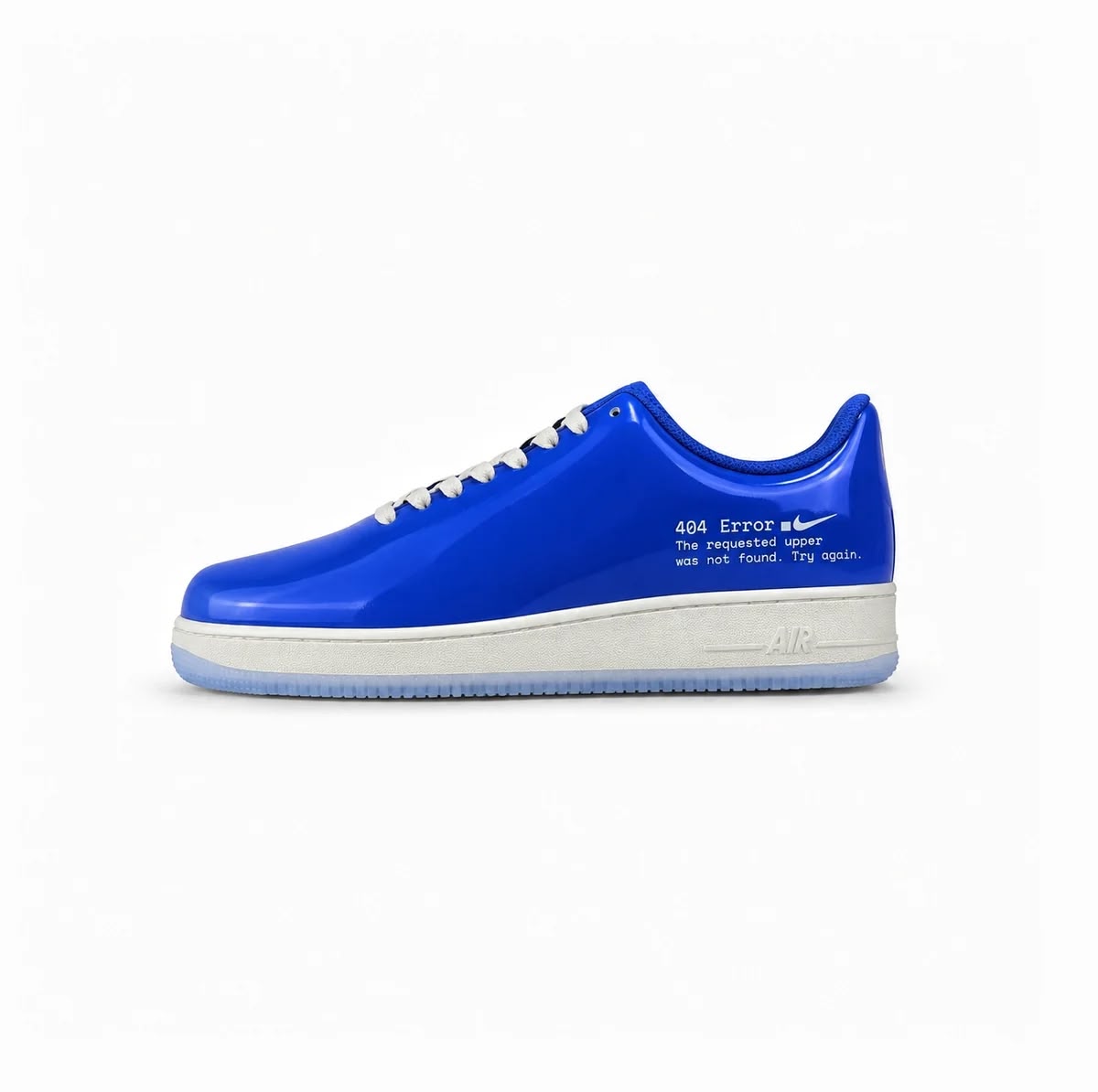 NIKE "AIRFORCE ONE SWOOSH ERROR BLUE"