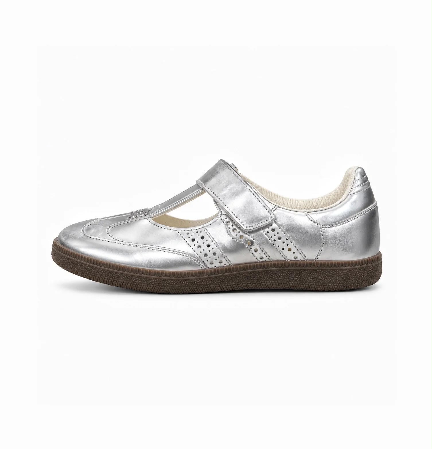 ADIDAS "ORIGINAL SAMBA MARRY JANE METALLIC SILVER"