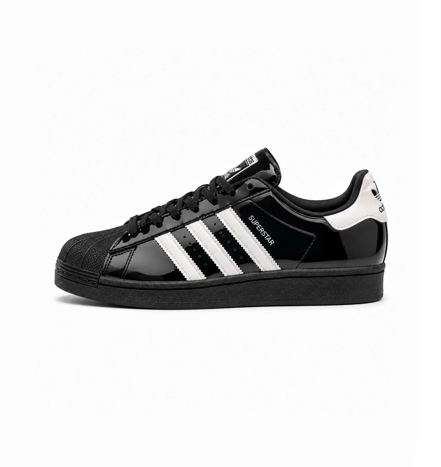 ADIDAS "ORIGINALS SUPERSTAR ATMOS BLACK PATENT"