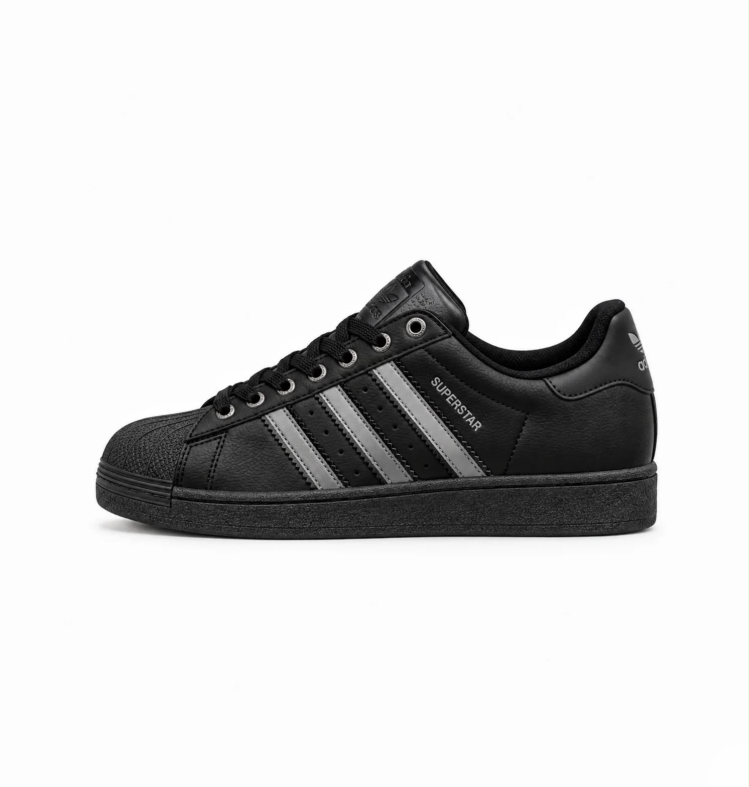 ADIDAS "ORIGINALS SUPERSTAR 2ND BLACK SILVER"